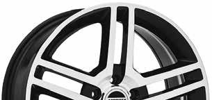 5 15-17 29622G15 7 000 kr/st 2010 GT500 STYLE BLACK Storlek 18x9