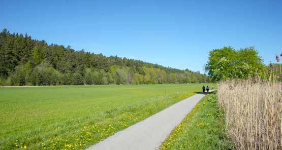 BILAGA 1: KÄRNVÄRDEN Utvecklingsområdet Södra staden kännetecknas idag av stora naturområden och öppna fält som skiljer områdets stadsdelar åt.