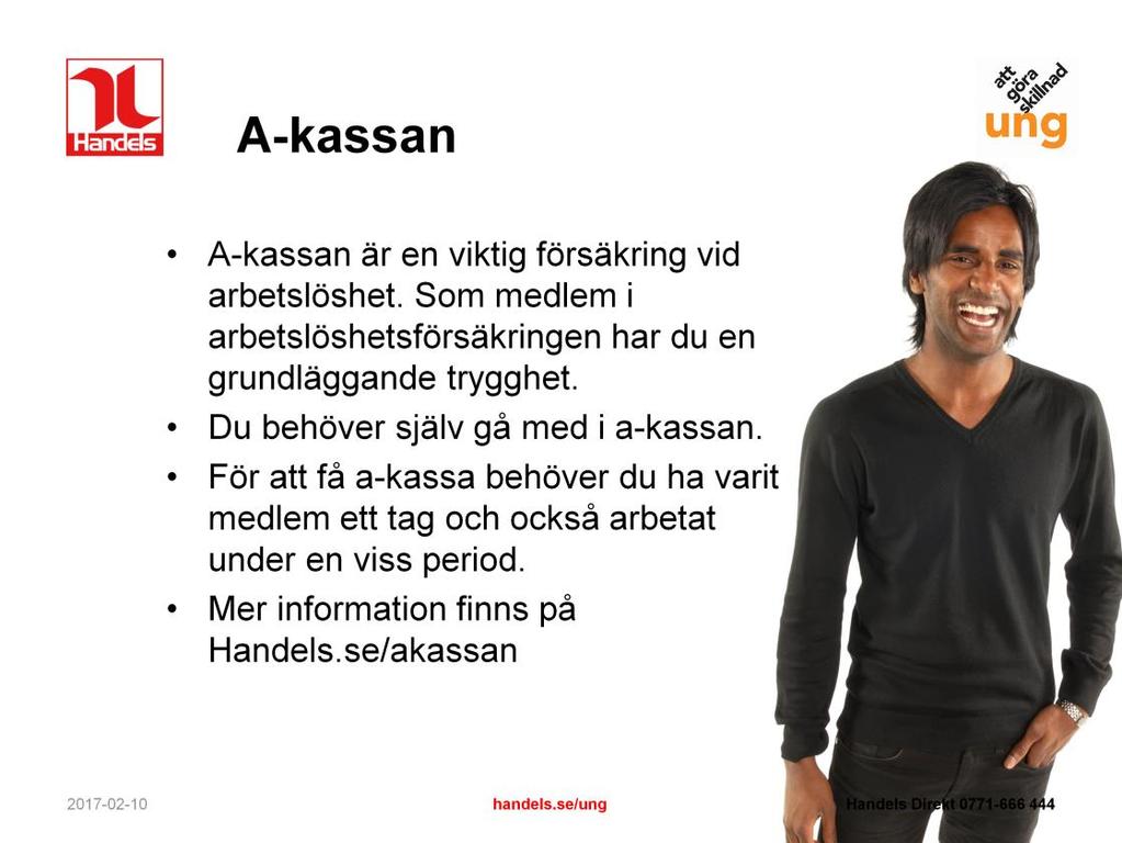 Prata om varför arbetslöshetsförsäkringen (a-kassan) är viktig. Utan a-kassan skulle många drabbas av ekonomisk kollaps vid arbetslöshet.