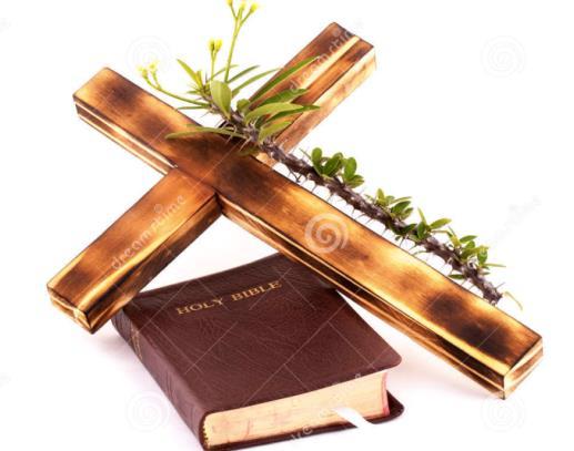 Bibeln= Helig skrift som innehåller - Gamla testamenten och Nya testamentet Bön= Ett