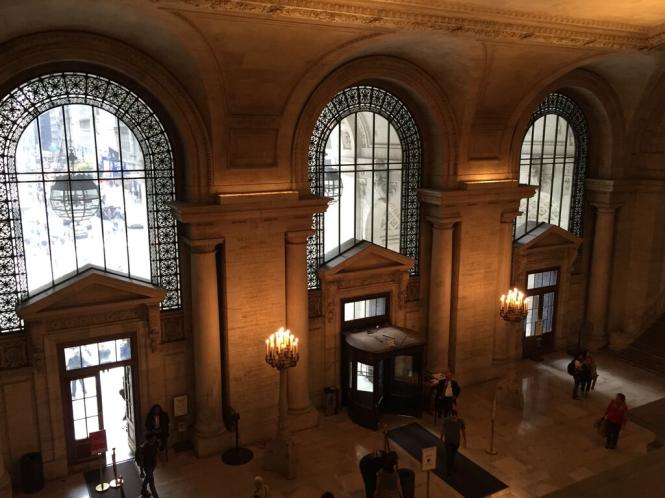 Entréhallen i New York Public Library.