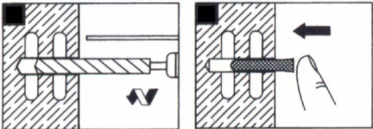 4,0 M12 15 x 130 16 130 160 10 12 2,5 4,0 M16 20 x 85 22 90 190 60 15 3,0 4,5 FÖR INFÄSTNING I LÄTTBETONG UTAN PERFOHYLSA Dimension Borrdiameter d 0 mm