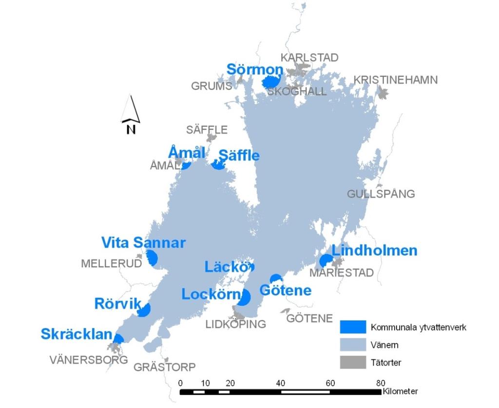 Vänerns dricksvatten Vad händer under