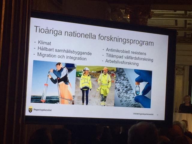 Skogens frågor har en tydlig plats inom forskningsprogrammet