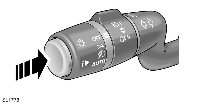 Instrumentpanel 4. Välj för att komma till menyn Vehicle Set-up (fordonsinställningar).