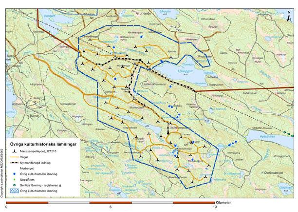 8H50122.122.125 7.14 Kulturmiljö I kapitel 5 redogörs för resultatet av den arkeologiska utredningen, steg 1, och kulturmiljökonsekvensbeskrivning (KMKB) som genomförts inom projektet.