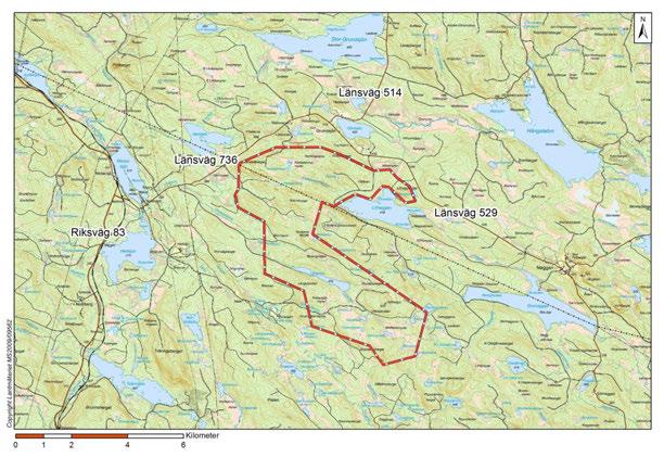 8H50122.115.119 Figur 10: Befintliga vägar i och kring projektområdet 5.3.