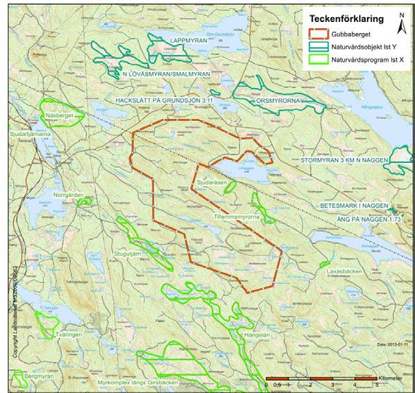 8H50122.122.125 5.12.1 Länsstyrelsernas naturvårdsobjekt Länsstyrelsen i Västernorrlands län har pekat ut så kallade naturvårdsobjekt inom länet.