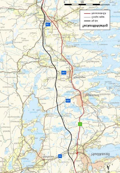 1. Uppdraget 1.1 Bakgrund Hudiksvalls kommun planerar för ett nytt verksamhetsområde i anslutning till korsningen mellan E4:ans nya sträckning och Rv 84.