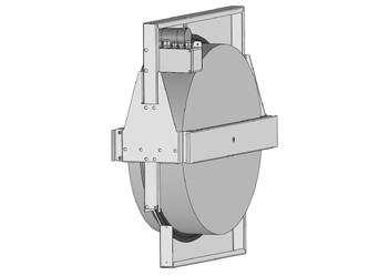 Installationsinstruktion, Drivsystem EQRB, L=3,4 storlek 005--072 Allmän bening Ett vartalsreglerat drivsystem speciellt anpassat för drivning av roterande värmeväxlare. Ingen intrimmning erfordras.