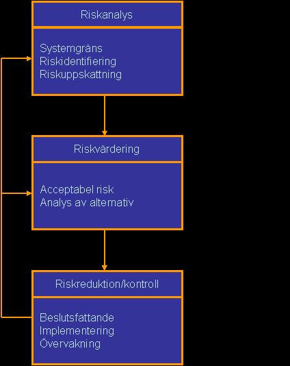 Bilaga 2 Riskhanteringsprocessen Nedan redogörs för delar av den bakomliggande teorin till risk- och sårbarhetsanalysen.