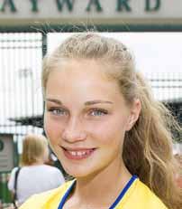 15 Linn Söderholm 800 m Born: 5 June 1996 Club: Sävedalens AIK Coach: Per