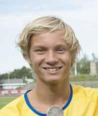 Emil von Barth 100 m and 4x100 m Born: 28 October 1996 Club: Ullevi FK Coach: