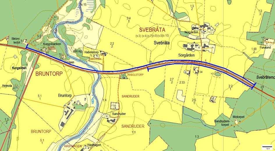 Artrika vägkanter 194, Svebråta, SVEBRÅTA Motivering: Vägkant med nyckelstrukturer och hävdgynnad flora samt sexfläckig bastardsvärmare (NT).