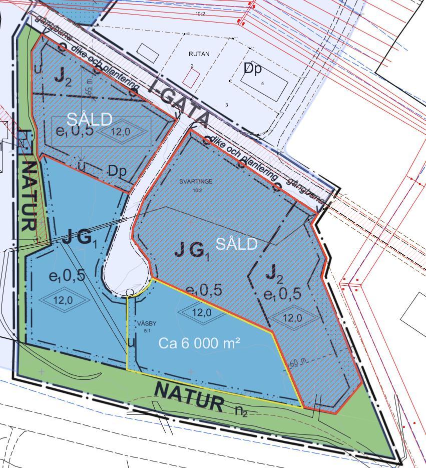 Detaljplanen För det aktuella markområdet gäller Detaljplan för område vid Kappetorpsvägen, dnr 2012/0681, som anger bland annat följande: Industri och lager, dock ej försäljning av drivmedel Högsta