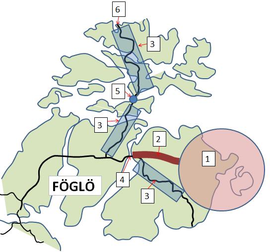 6. Anlysområden Analysen görs med utfångspunkt av följande analysområden: Investeringskostnader Vägar, broar, hamnar Driftkostnader - Färjetrafik Kollektivtrafik Restider Miljö - Driftskede Miljö -