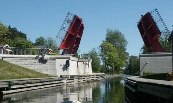 Ny bro över Brändöström (4). Den befintliga bron över Brändöström är endast klassad för en bruttovikt på 52 ton.