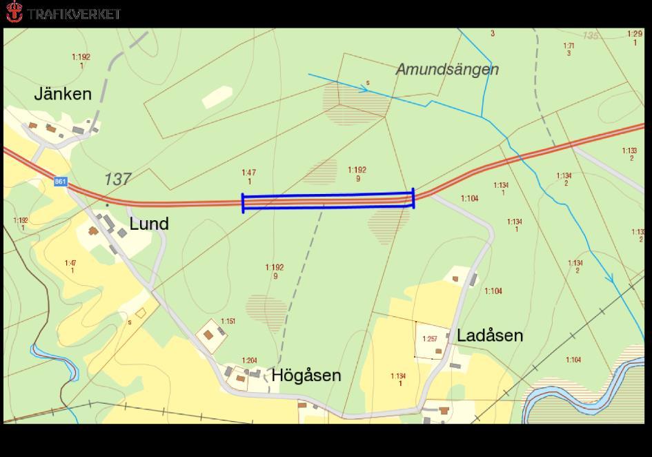 861, Väster om norra Ämterud, NORRA ÄMTERUD Motivering: Rikblommig, solbelyst vägkant.