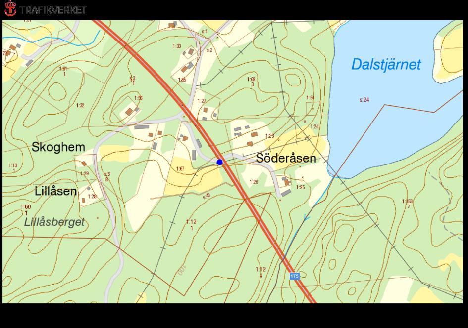 Hänsynsobjekt 175, Söderåsen, SÖRDAL Motivering: Vägkant med friskängskaraktär och arter som den rödlistade skogsklockan (NT).