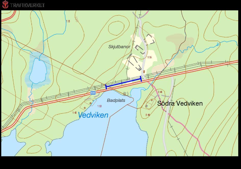 Hänsynsobjekt 646, Vedviken, GLAVA-GRÄNSJÖN Motivering: Vägkant med slåttermarkskaraktär samt flera hävdgynnade arter.