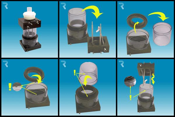 Arbetsinstruktion StaRRsed Auto-Compact Arbetsinstruktionsnummer 169 Sidan 1 av 3 Säkerhet: Område för biologisk fara Syfte:Rengöra vätskeavskiljaren Instrument: Kompaktenhet: Översyn: Utkast,