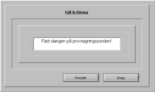 När alla pipetter är fyllda återgår nålen till hemposition och adaptern förflyttas till frigöringsposition för att sedan transporteras till utmatningspoolen.