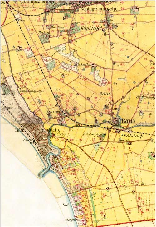 Municipalsamhälle Industrialiseringens genomslags kraft i Helsingborg under 1860-talet innebar att staden växte och var i behov av mer mark.