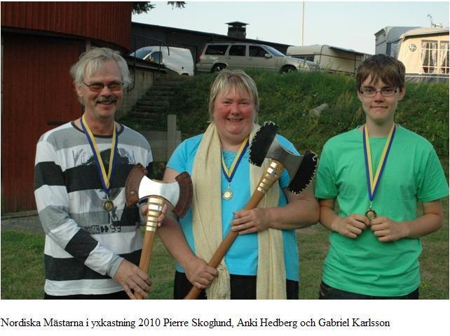 Vilka kan tävla? Yxkastning är en sport som passar alla. Gammal som ung, stor som liten, kvinna som man.