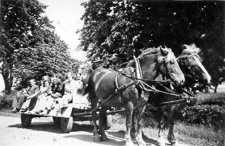 Hästskjuts (Remmalag) på Visingsö