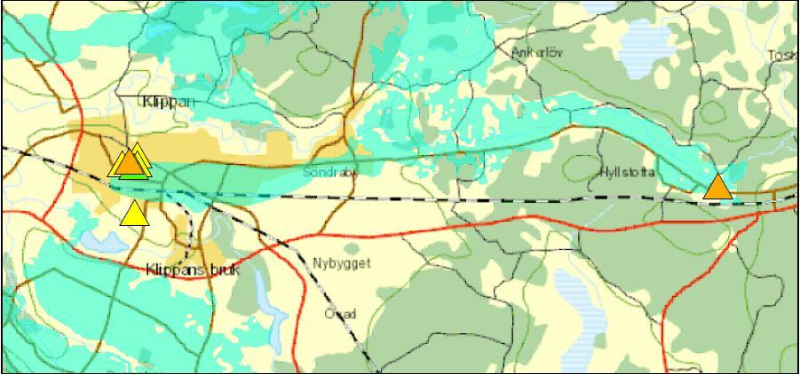 Klippans kommun, SE62204-1676 och SE622919-1505 I Klippans kommun har objekt inom två olika grundvattenförekomster valts ut för inventering.