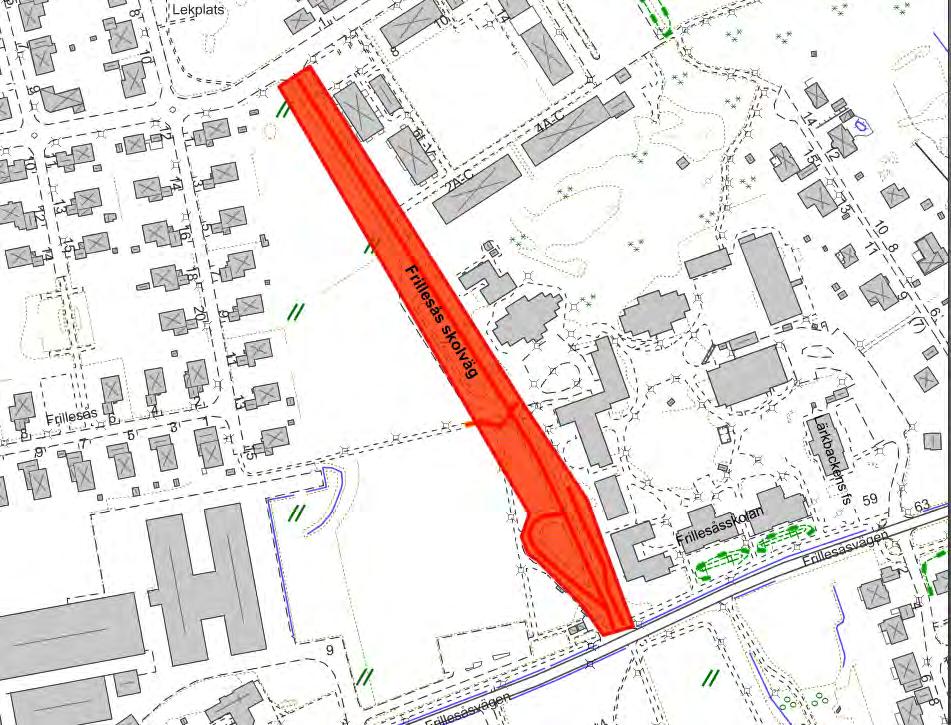 1384 2017-00002 Kungsbacka kommuns lokala trafikföreskrifter om förbud att parkera på Frillesås Skolväg; beslutade den 16 januari 2017. Kungsbacka kommun föreskriver med stöd av 10 kap.