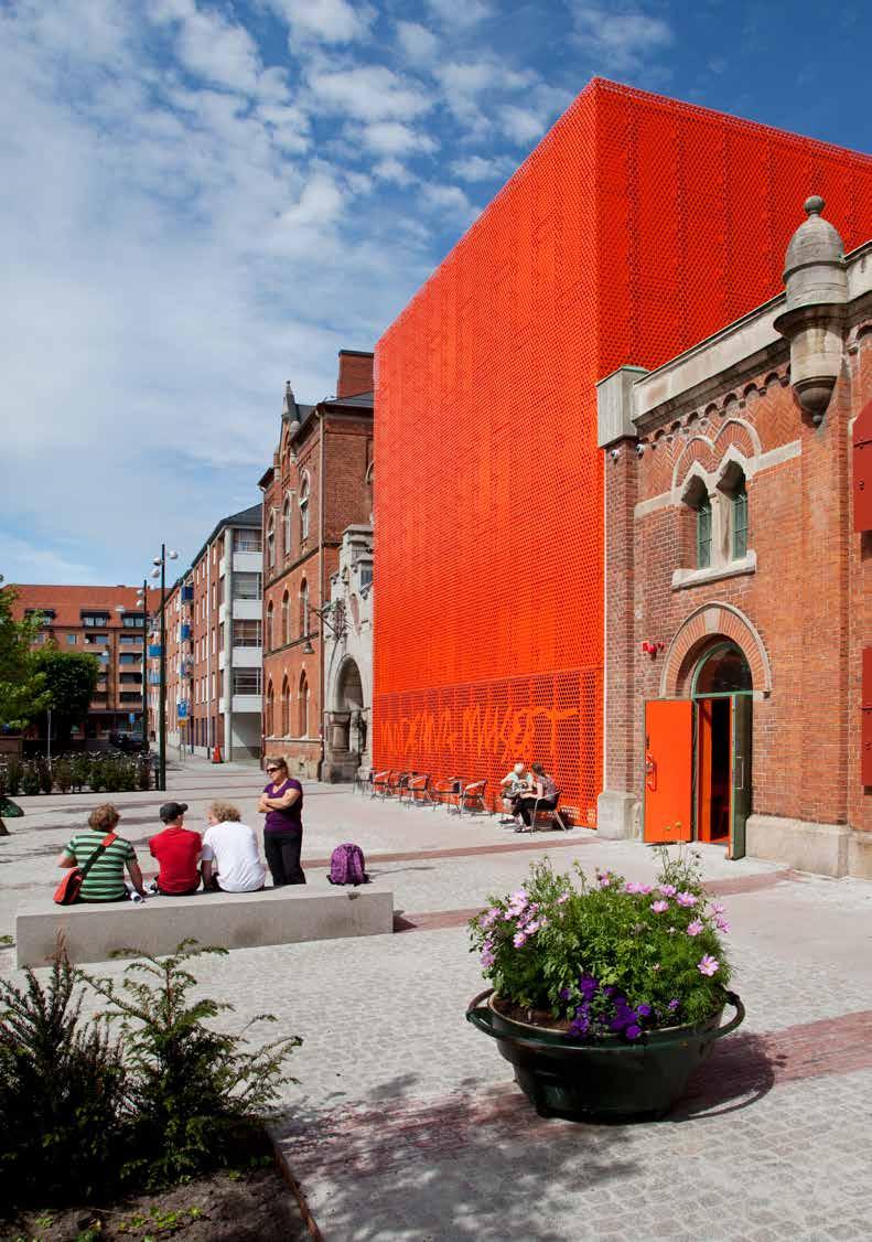 16 ARKITEKTURSTADEN MALMÖ Moderna Museet Med tillbyggnaden av det gamla Elektricitetsverket har både Malmös kultur och arkitektur blivit rikare.