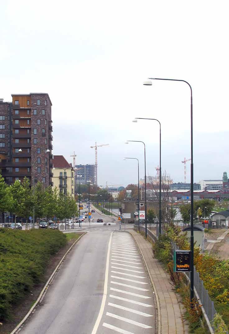 UNDERRUBRIK 27 Slussplan En allt viktigare fråga för Malmös stadsutveckling fram över är förtätning.