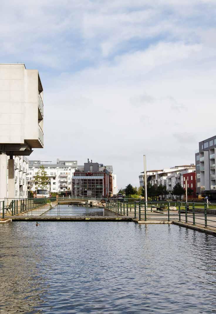 UNDERRUBRIK 35 Bo01 Med Bo01 tog Malmö ett stort kliv i att profilera sig inom hållbar stadsutveckling.