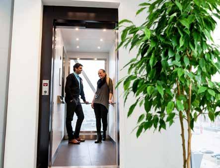 Återvinning är bra. Återanvändning är ännu bättre. Vi säljer inte bara en hiss. Vi erbjuder en komplett lösning för hela hissens livslängd eller faktiskt en lösning som ger hissen många liv.