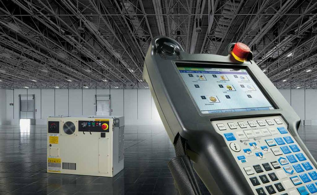 Styrsystem R-30iB FANUC R-30iB styrningen är den nya standarden för smartare produktivitet.