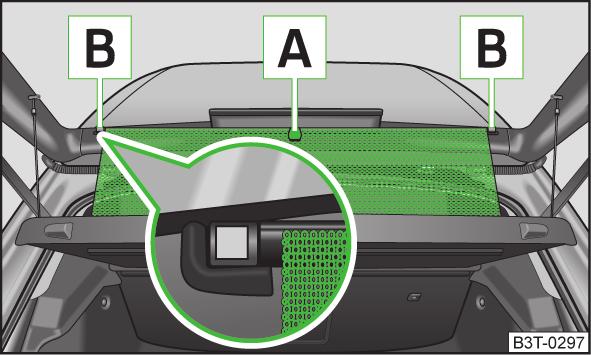 Observera Om nätspänningen sjunker, slås vindrutans resp. bakrutans uppvärmning från automatiskt, för att motorstyrningen skall få tillräckligt med ström» sidan 214, Automatisk förbrukaravstängning.