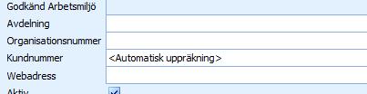 företaget skapas på webben så tilldelas kundnummer vid nästkommande synkronisering).