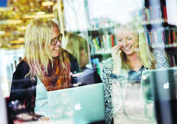 Med sin ombonade miljö och tillmötesgående personal har Campusbiblioteket blivit en fast punkt för många studenter. Böckernas tid är inte på något vis förbi.