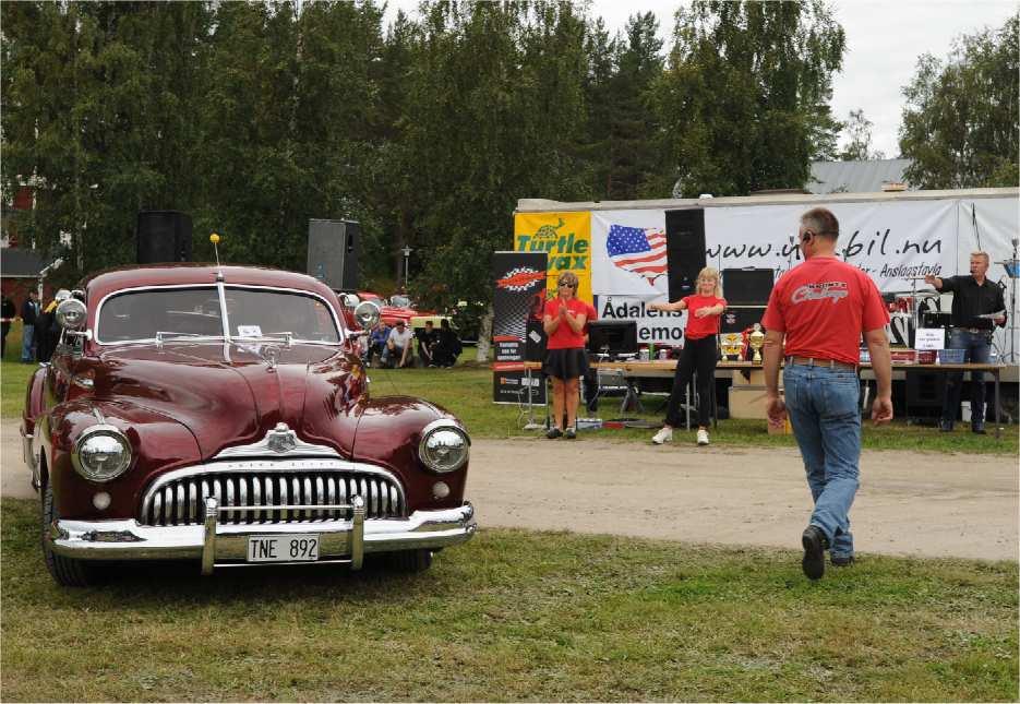 sedan dök bilen inte upp när det var dags att ta sig an Pierre Karlssons Buick Roadmaster från Umeå.