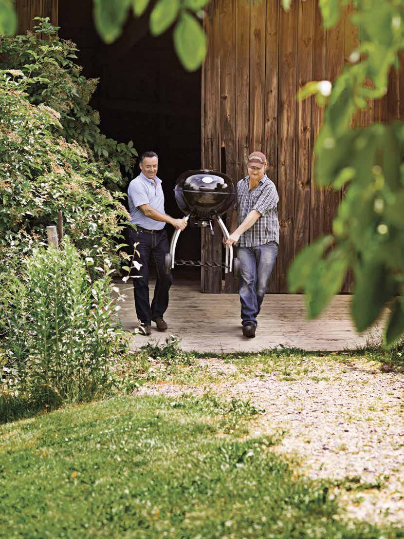 Kvalitet über alles Rösle distribueras under Nature of barbecuing en naturlig utgångspunkt för den autentiska grillsmaken och