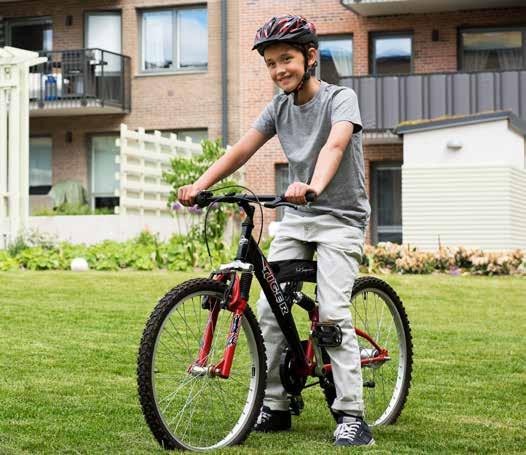 För dig som föredrar en cykeltur, finns här gott om cykel banor. ivetvis finns också parkeringsplatser i direkt anslutning till våra bostäder.