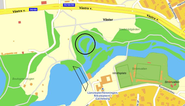 Boulognerskogen Parken ligger i centrala Gävle och är en av landets största parker Då parken är väldigt stor så har jag valt att inventerat en mindre del av parken där jag tror att det skulle passa
