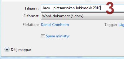 tillståndsansökan Spara som Ändra i texten så att det ser ut som nedanstående Bjällervägen 35 129 46