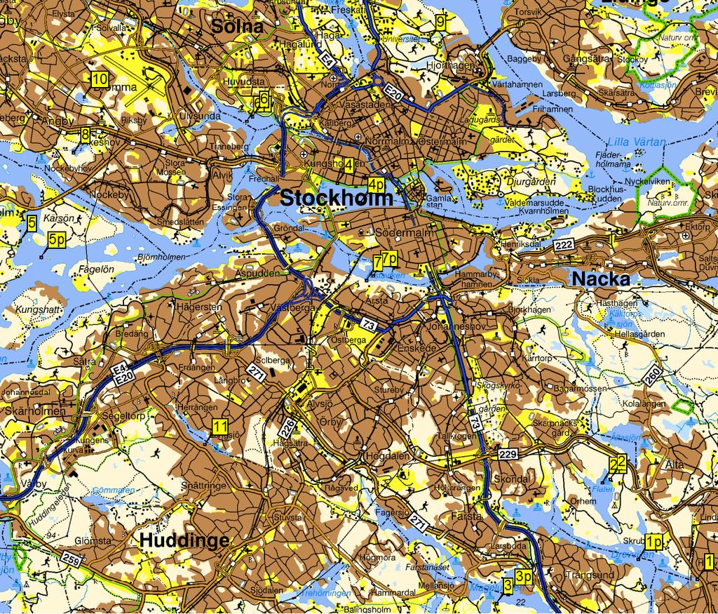 Q:\Projekt\2013\Stockholm Stad Bottenfauna Stockholm 2013 (2553)\Rapport\Bottenfauna Stockholms stad 2013.docx Tabell 1. Provtagna limniska stationer.