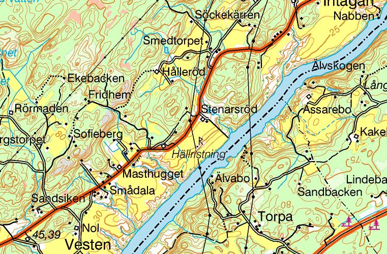 2. Göta älv (3 Älvabo) 2. Vattendrag: Göta älv Lokal: 3 Älvabo X-koord: 646270 Y-koord: 128790 Top.