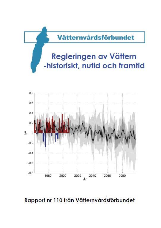 Rapport 11: Reglering av Vättern SMHI och Länsstyrelsen i Östergötlands län På grund av landhöjningsskillnaden mellan Motala och Jönköping stiger Vätterns vattennivå med mellan 1,1 och 1,7 mm/år i
