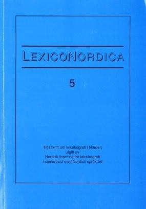 LexicoNordica Titel: Forfatter: Kan man tillämpa principerna för terminologiarbete när man kompletterar Eurodicautom med svenska termer?