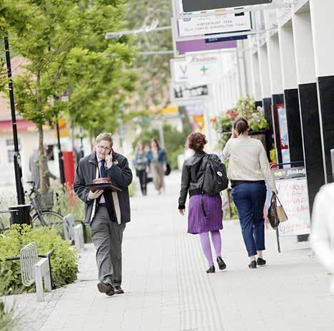 NÄRINGSLIV OCH ARBETE muner. Även här var målet topp 5. Arbetet med att förbättra NKI fortgår genom dialog med berörda enheter inom kommunen.