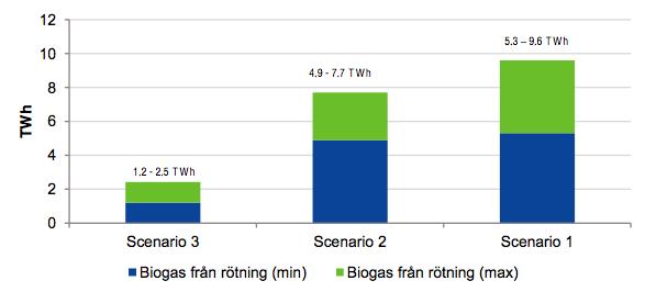 förhållanden för biogasutvecklingen avseende ekonomisk tillväxt, energipriser, politiska styrmedel samt tekniska förbättringar.